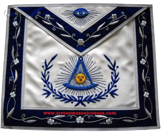 00R5 Masonic Past master apron