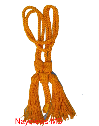 knight Templar Cord Jewel Collarette Yellow Gold