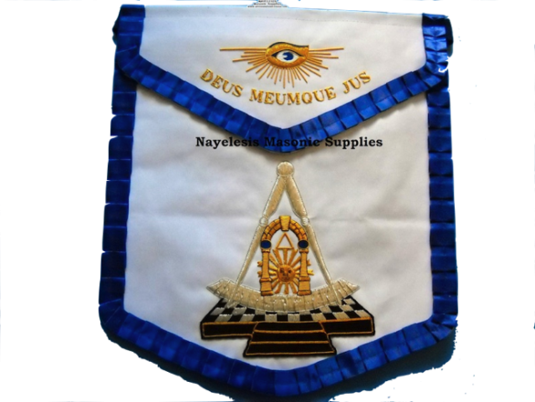 Scottish Rite Past Master Masonic Apron 001